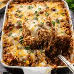 Chicken Enchilada Rice Casserole