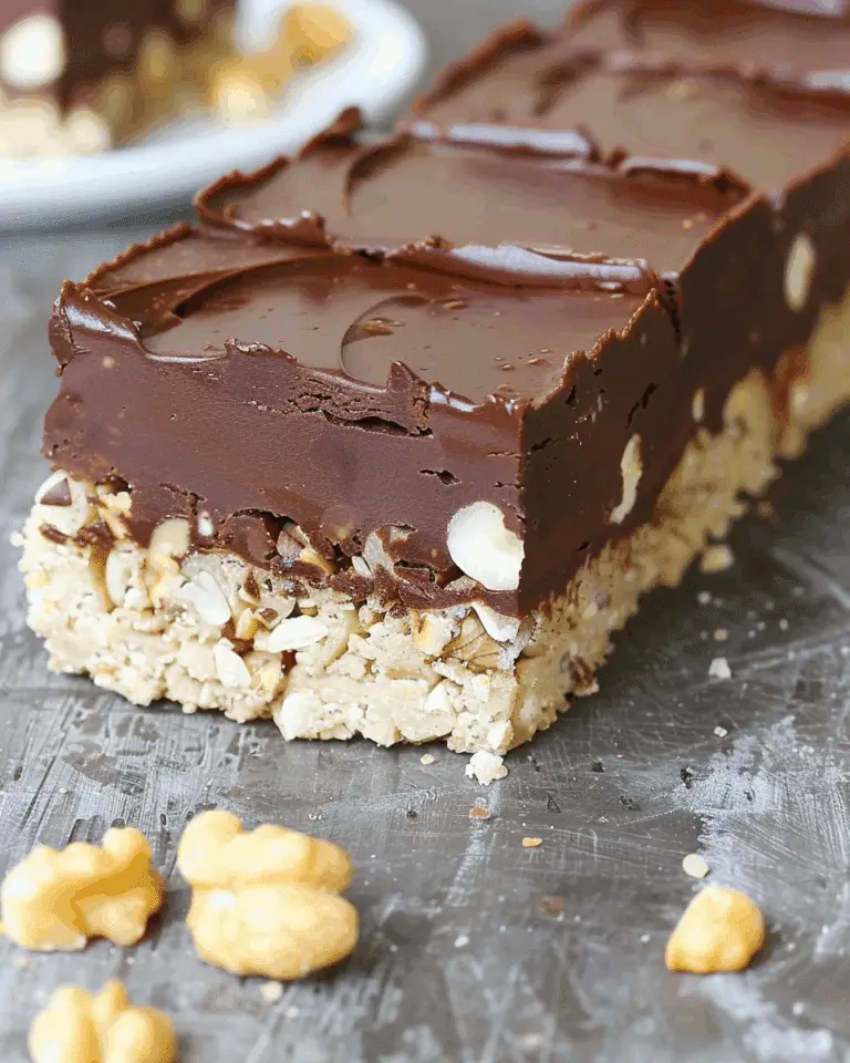 Chocolate Hazelnut Crunch Bars
