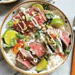 Cilantro Lime Steak Bowls