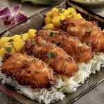 Coconut Lime Fish with Mango Salsa