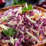 Cranberry Apple Coleslaw