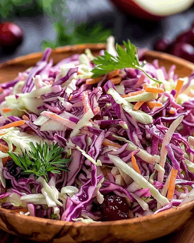Cranberry Apple Coleslaw