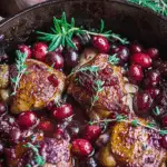 Cranberry Chicken Skillet