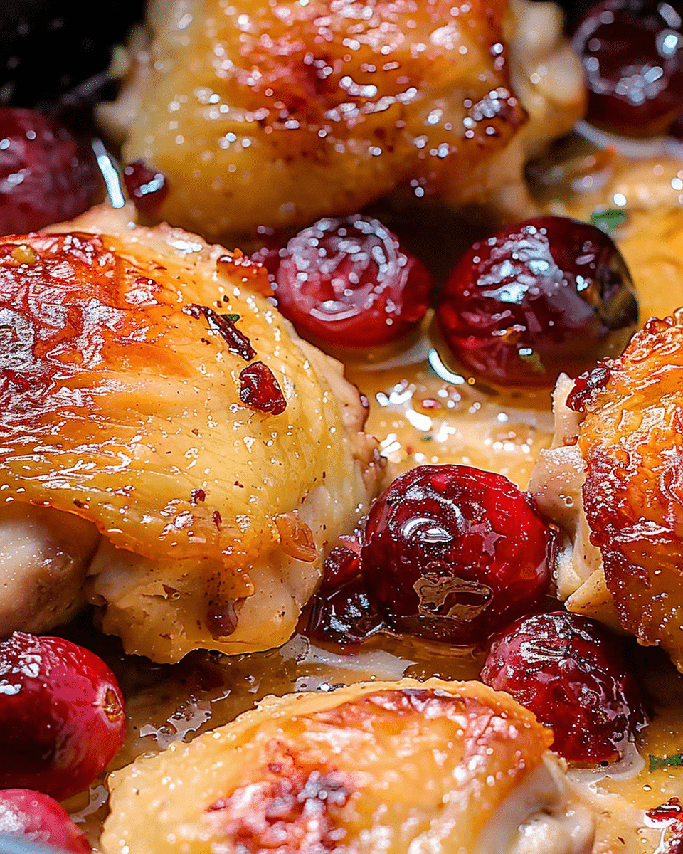 Cranberry Chicken Skillet