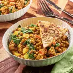 Creamy Coconut Curry Lentils with Spinach