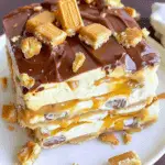 No-Bake Twix Cheesecake