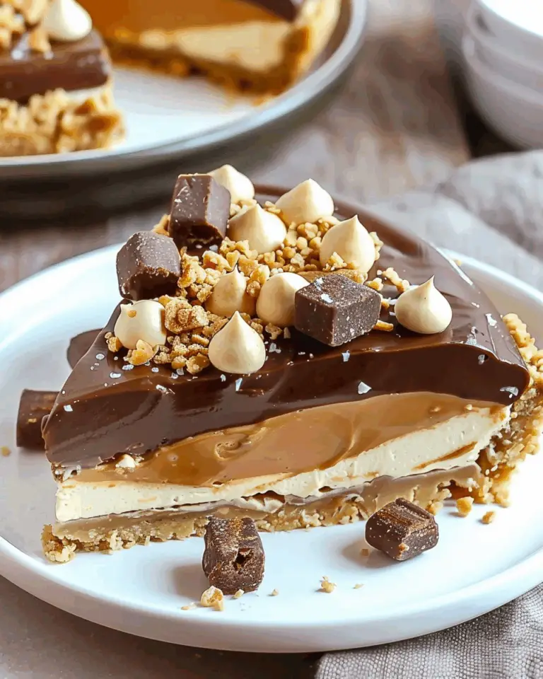 No-Bake Twix Cheesecake
