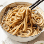 Creamy Miso Mushroom Udon