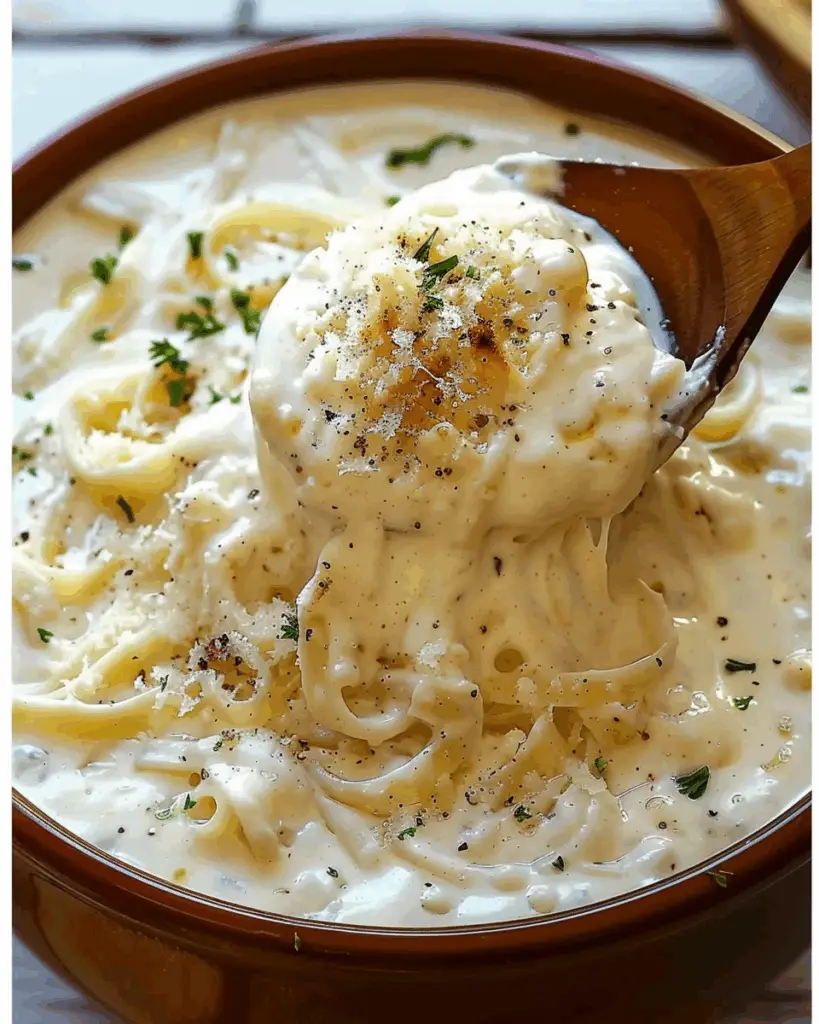 Creamy Olive Garden Alfredo Copycat