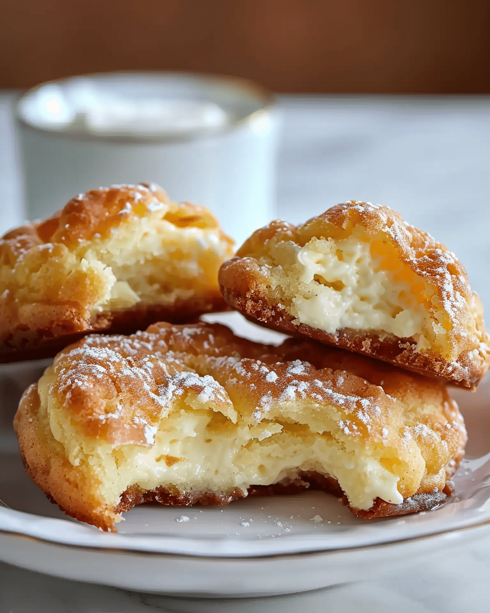 Crispy Cheesecake Cookie Croffles