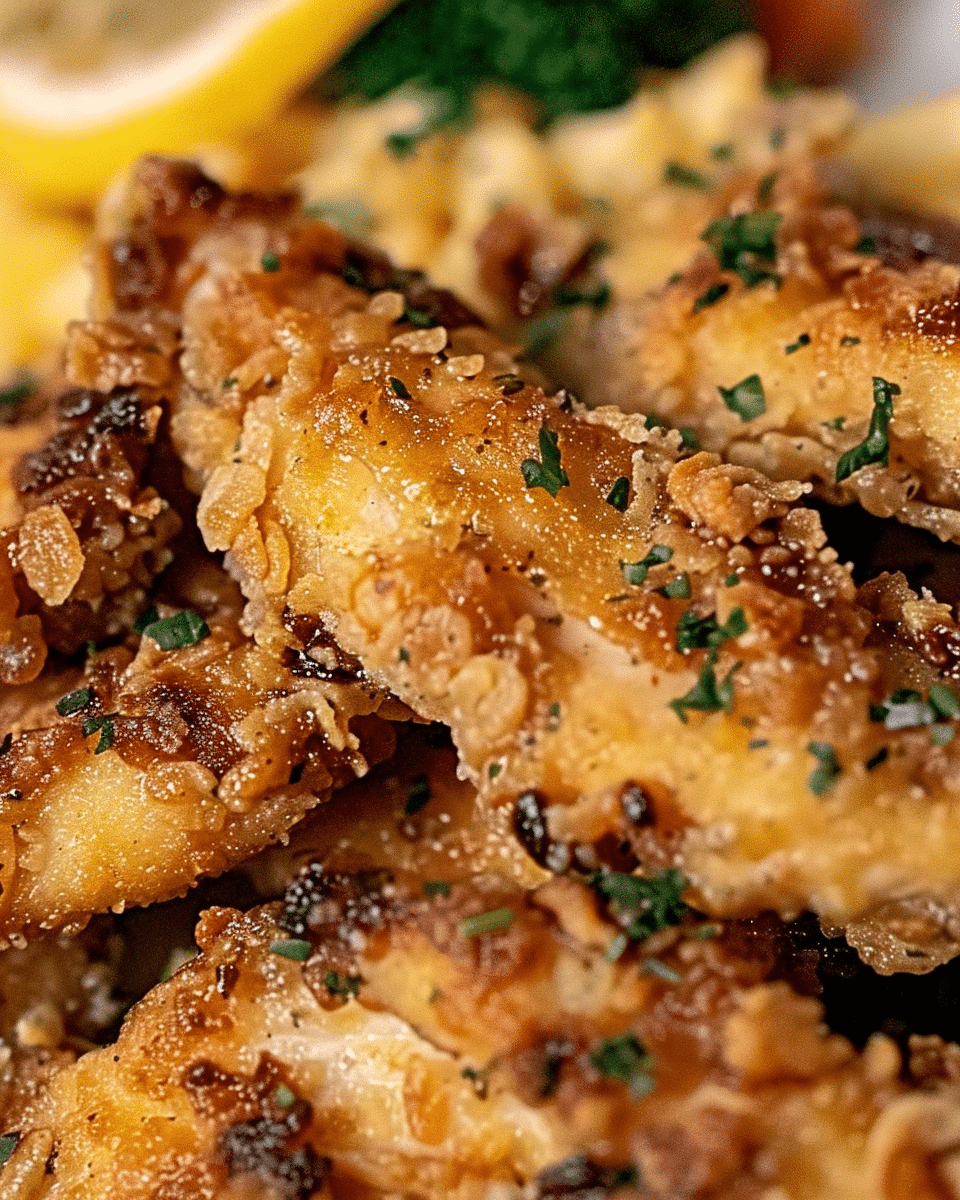 Crispy Greek Chicken Tenders