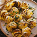 Crispy Smashed Potatoes + Spicy Aioli