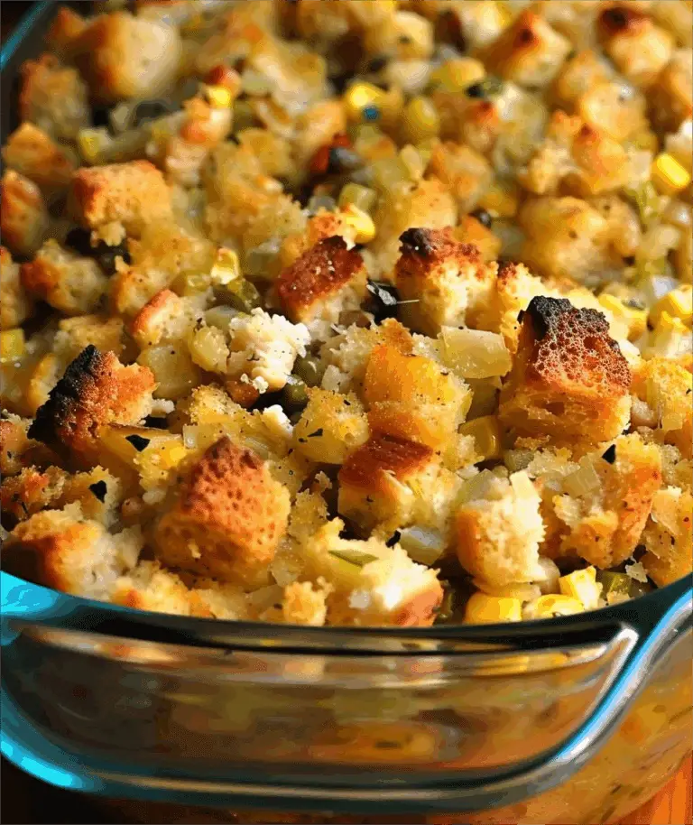 Dolly’s Chicken and Stuffing Casserole