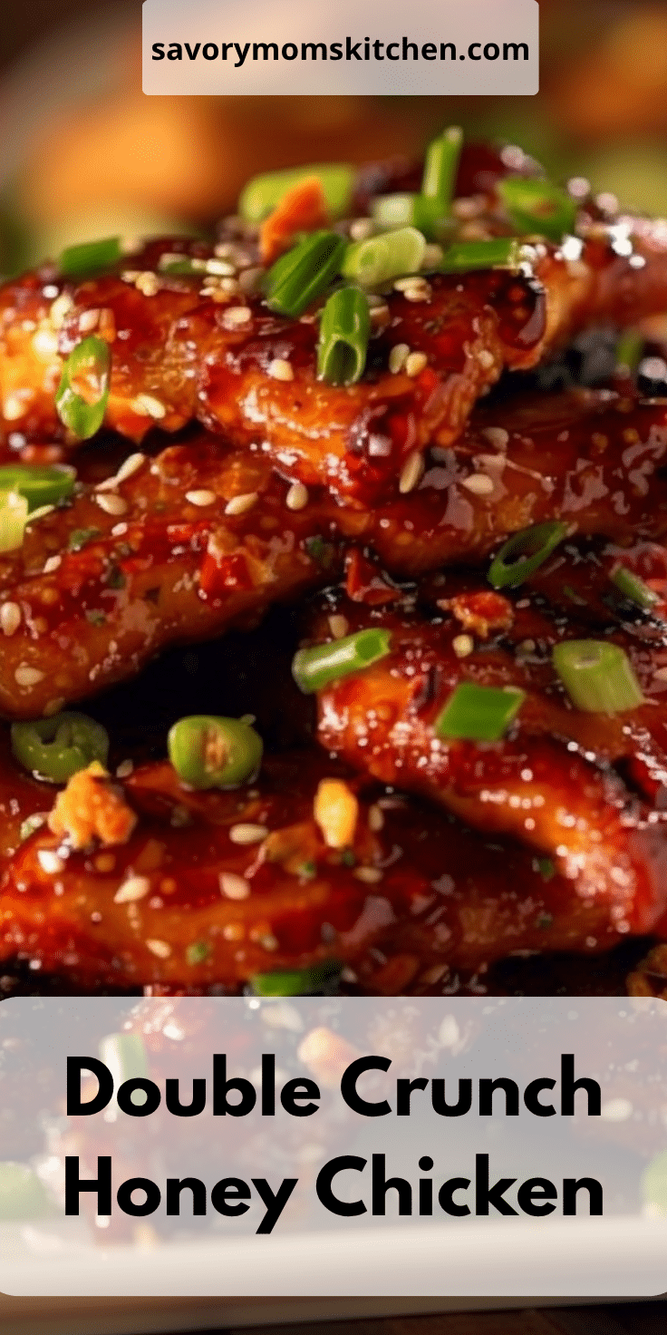 Double Crunch Honey Chicken | Savory Mom Kitchen