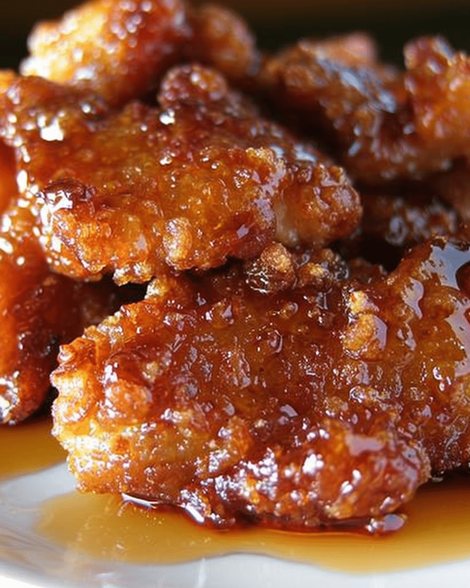 Double Crunch Honey Chicken