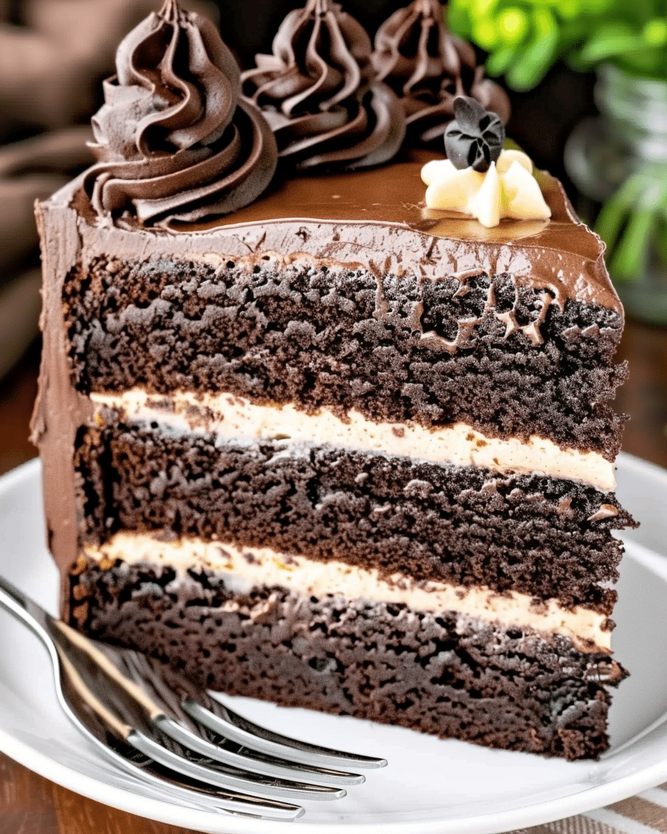 Easy One-Bowl Chocolate Cake