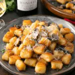 Easy Creamy Miso Mushroom Gnocchi