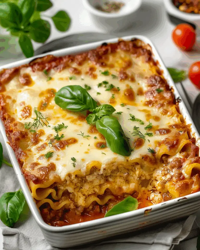 Festive Lasagna Bolognese