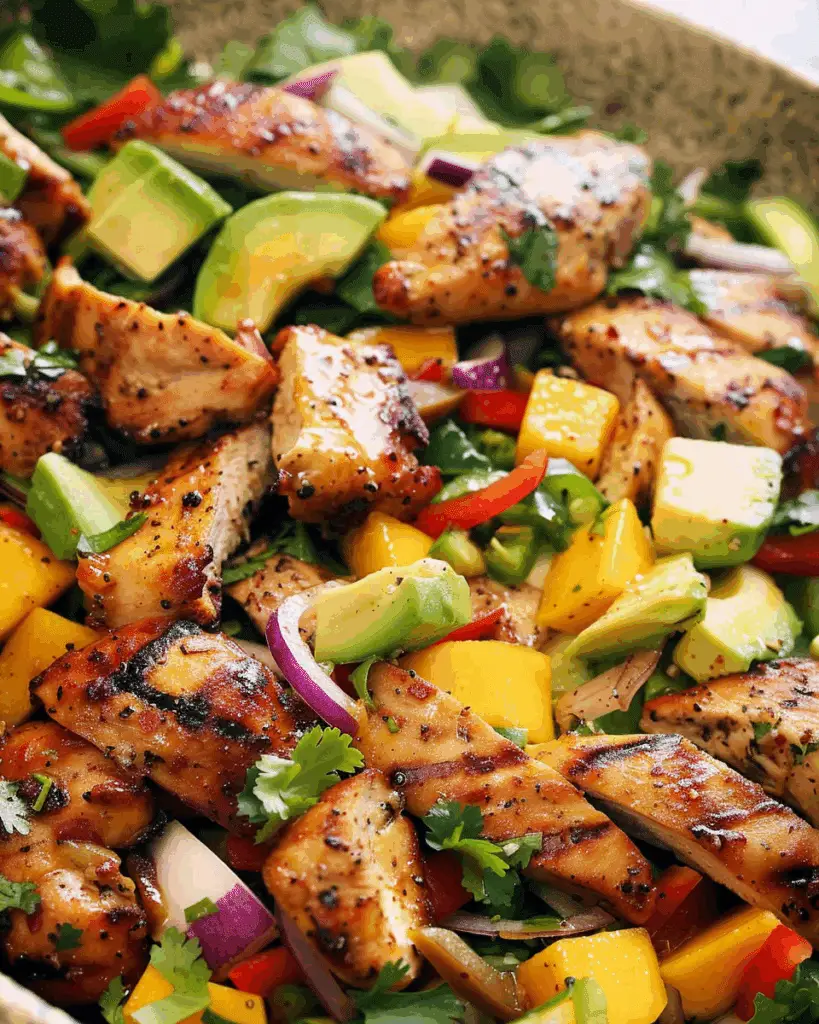 Chili Lime Chicken Salad