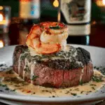 Filet Mignon with Shrimp and Lobster Cream