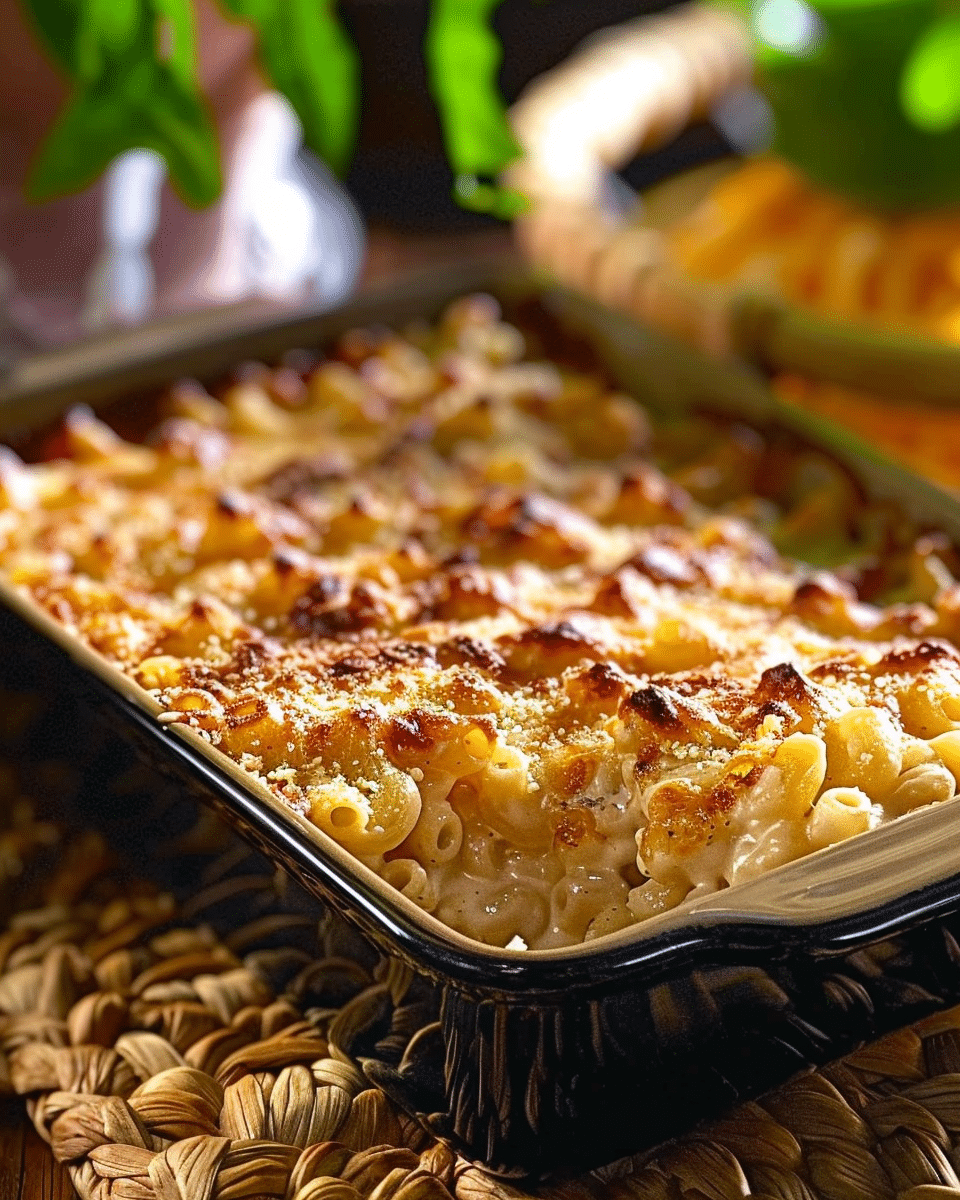 Five Cheese Baked Mac & Cheese