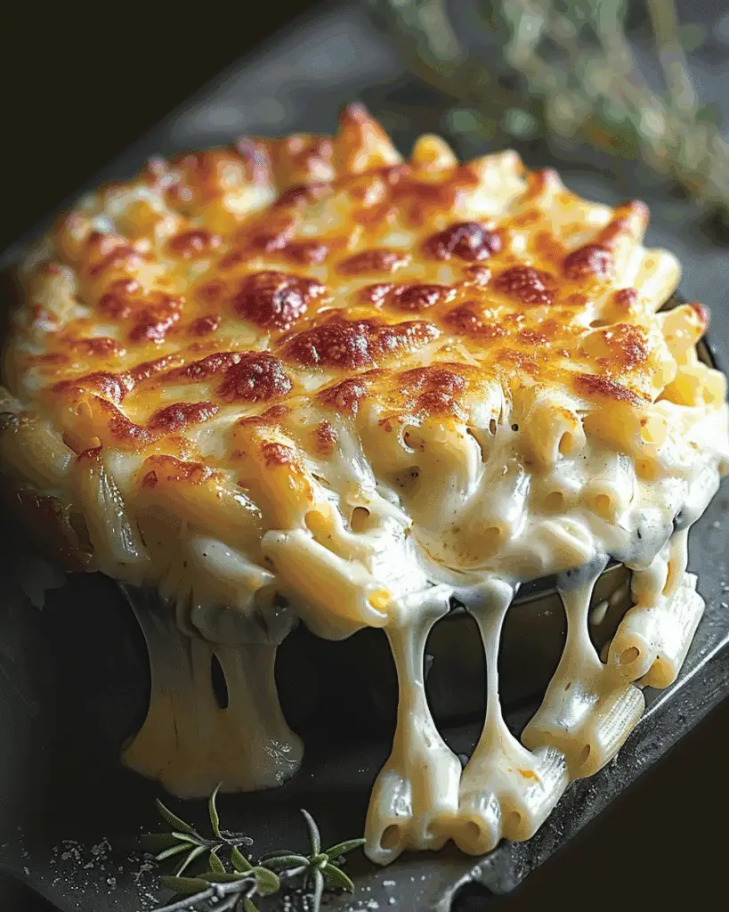 Five Cheese Baked Mac & Cheese