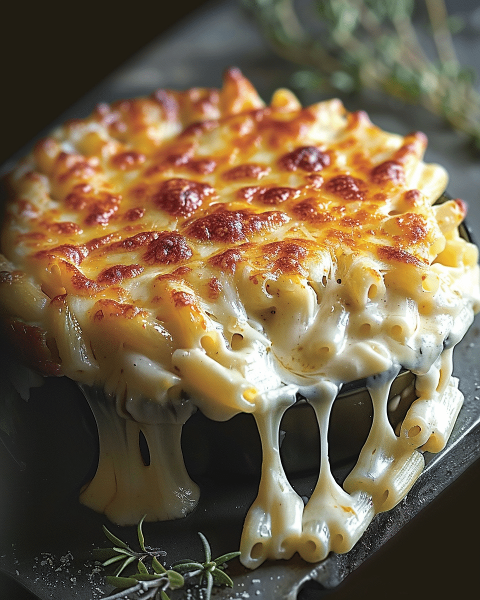 Five Cheese Baked Mac & Cheese
