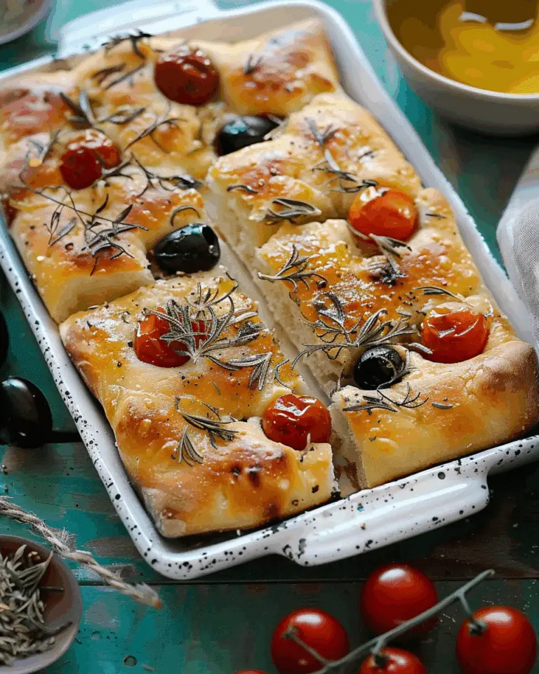 Focaccia Barese