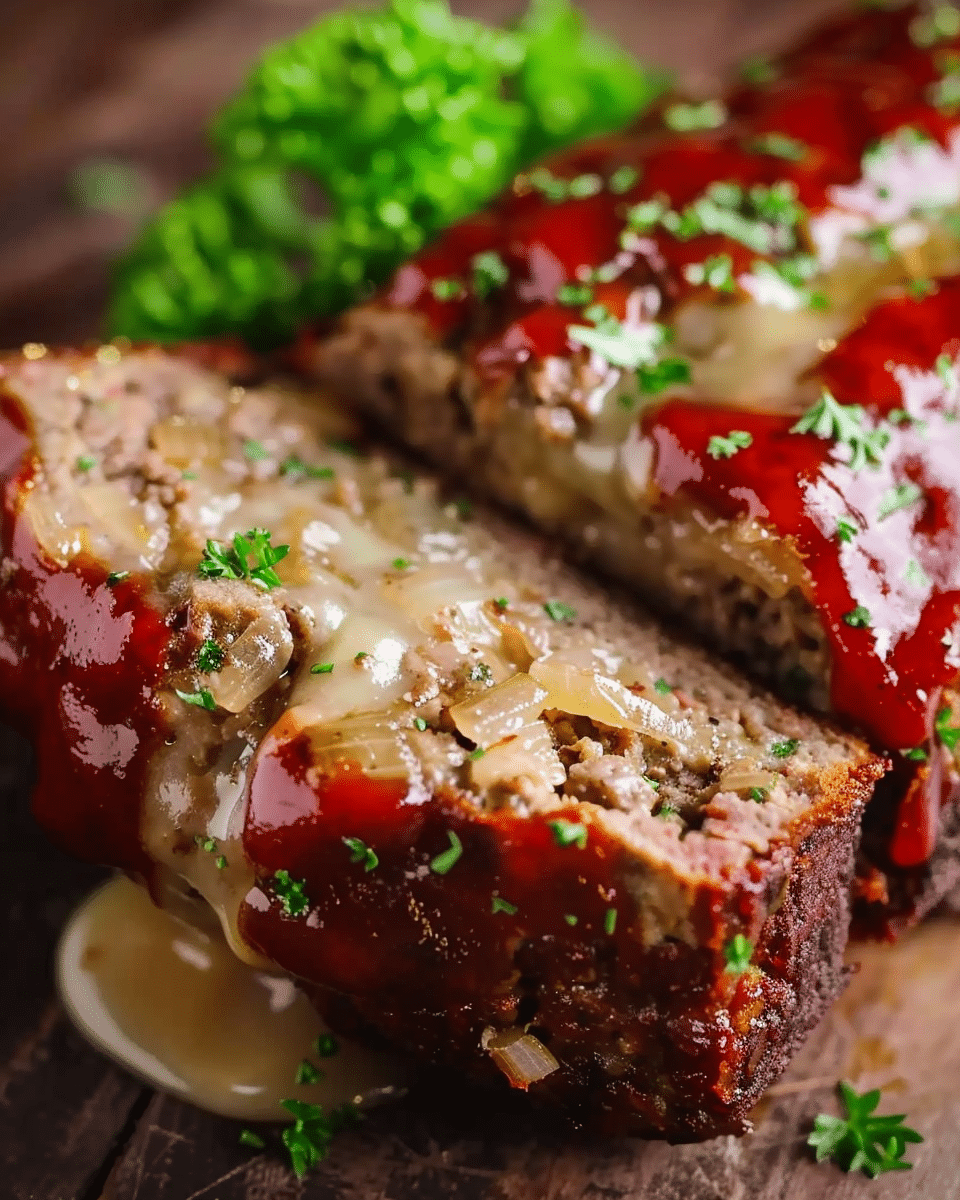 French Onion Meatloaf