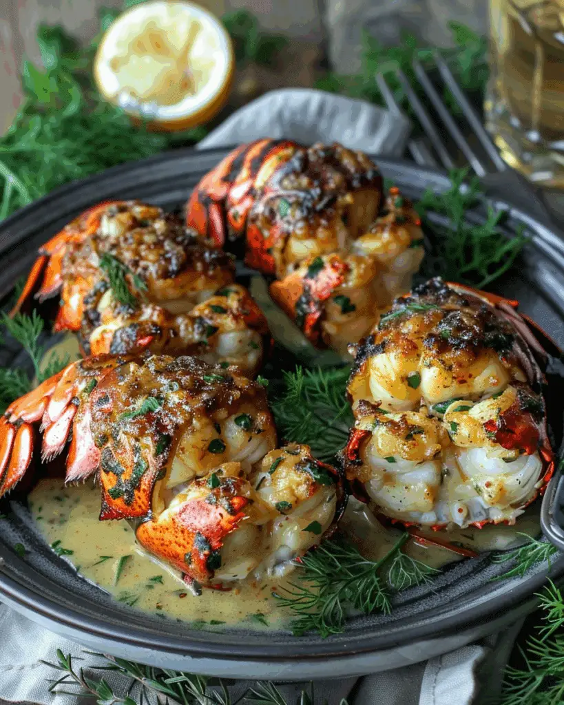 Garlic Butter Lobster Tails