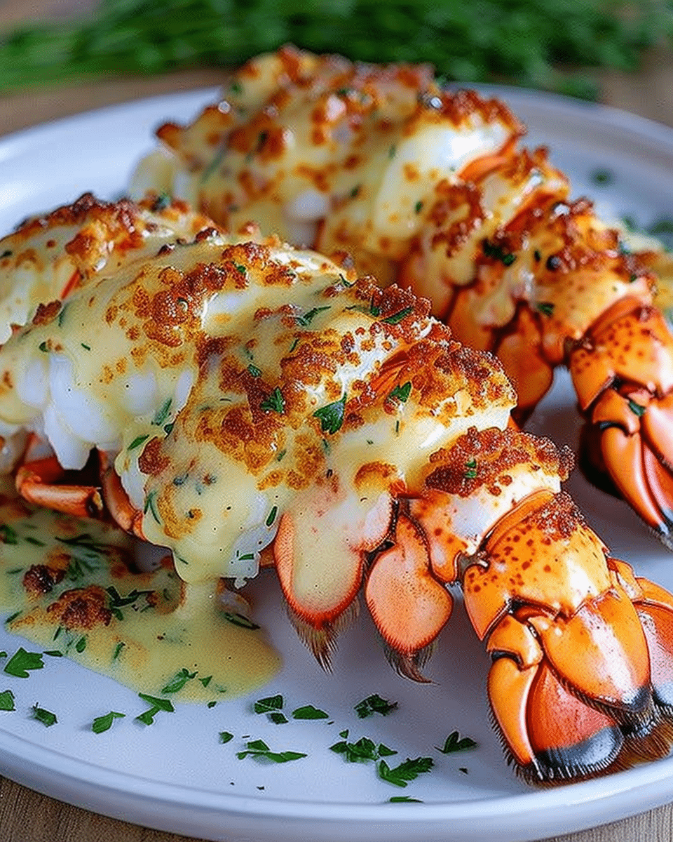 Garlic Butter Lobster Tails