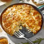Classic Cheesy Potatoes With A Garlic Herb Twist