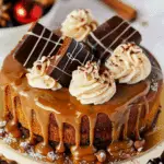 Gingerbread Cake with Caramel