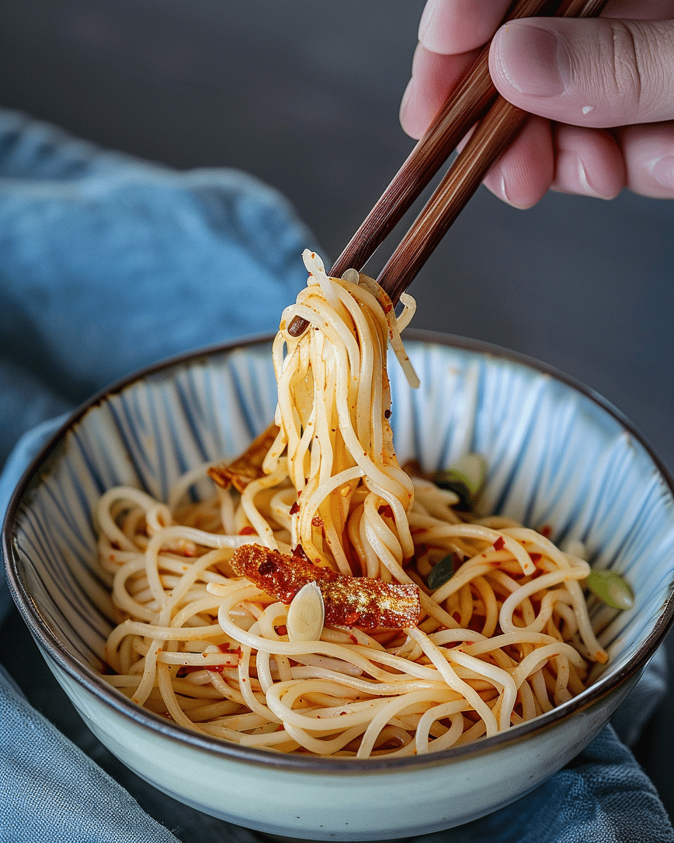 Gochujang Noodles (Spicy Korean Noodles)