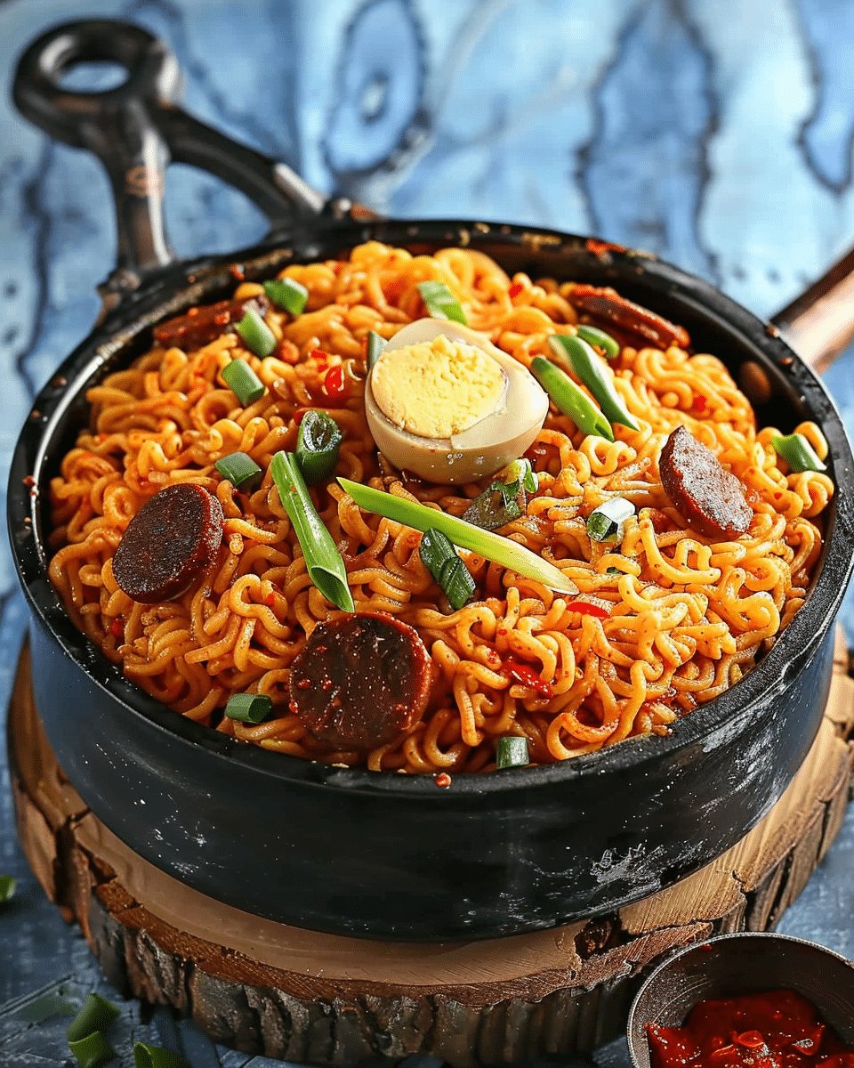 Gochujang Noodles (Spicy Korean Noodles)