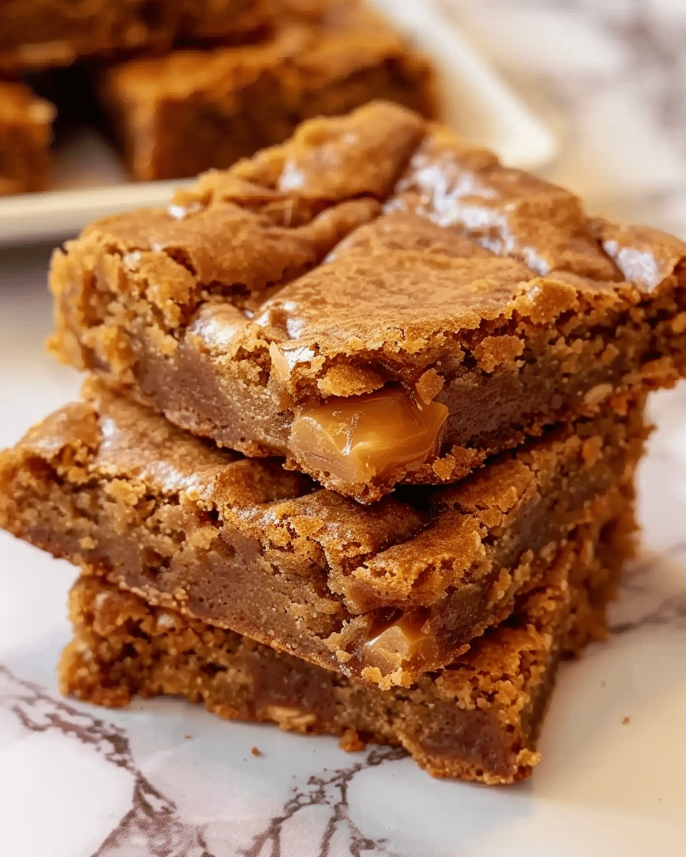 Grandma’s Chewy Butterscotch Blondies