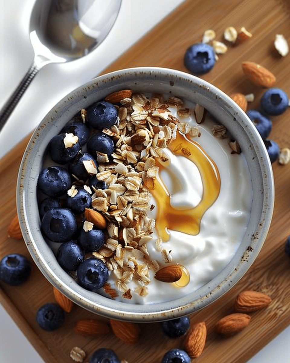 Greek Yogurt Power Bowl with Honey-Almond Crunch