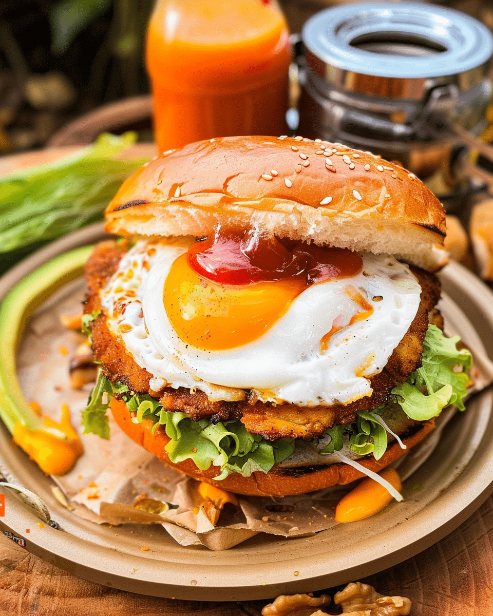 Grilled Halloumi Breakfast Sandwich