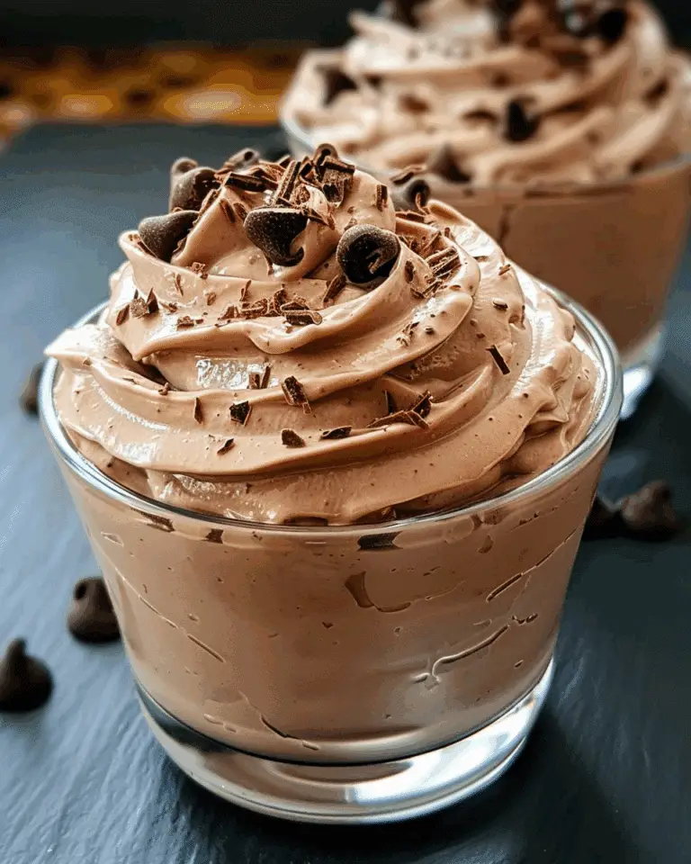 Healthy Chocolate Mousse