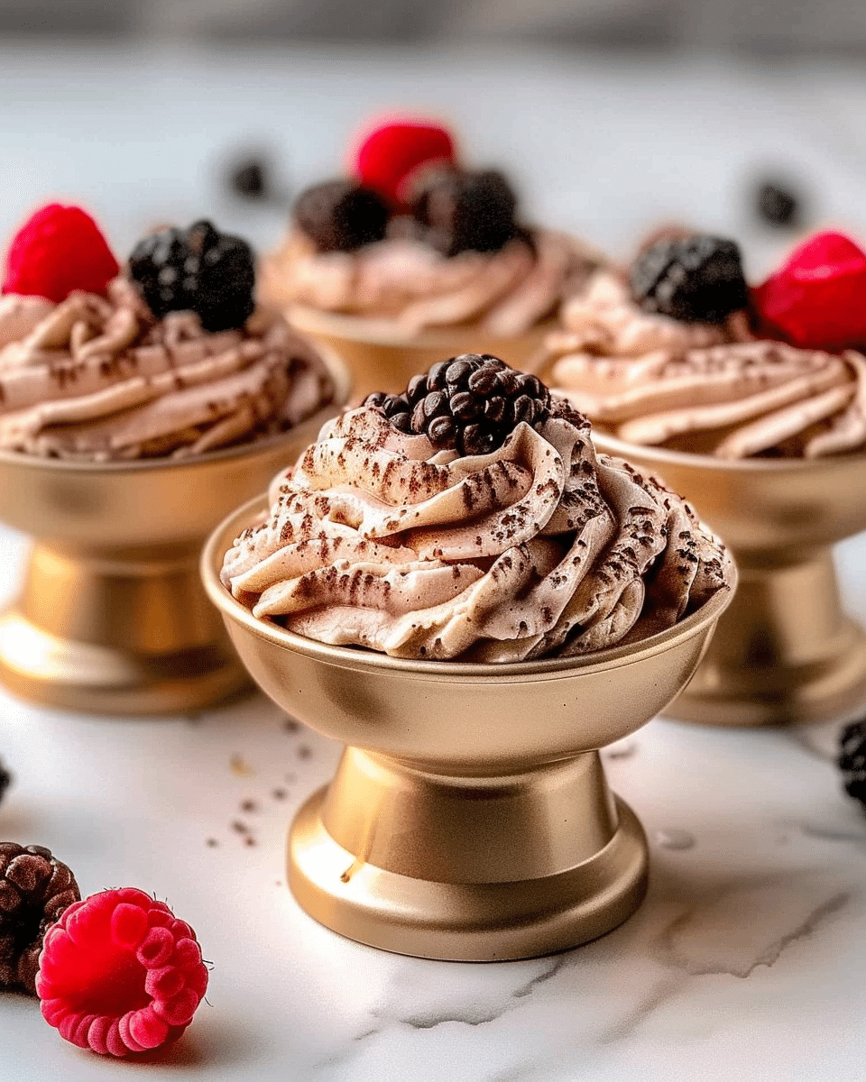 Healthy Chocolate Mousse