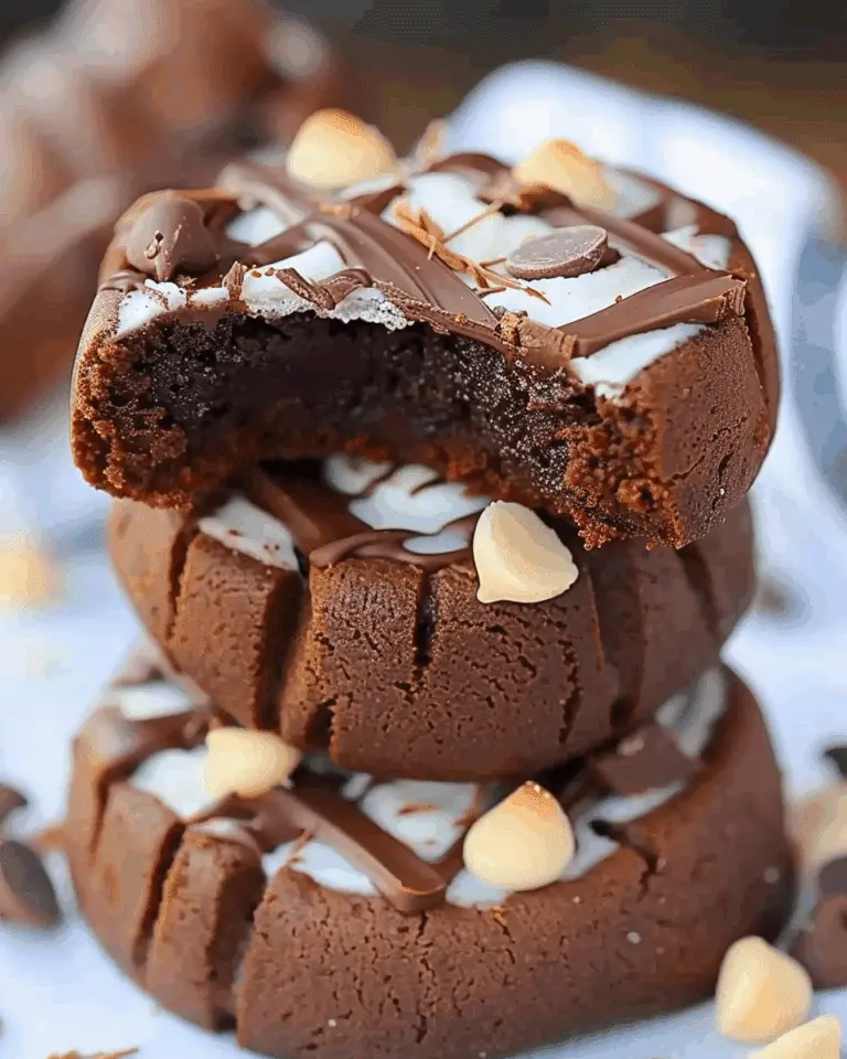 Healthy Peanut Butter Greek Yogurt Chocolate Fudge Cookies