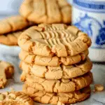 Healthy Peanut Butter Greek Yogurt Cookies with Soft Centers