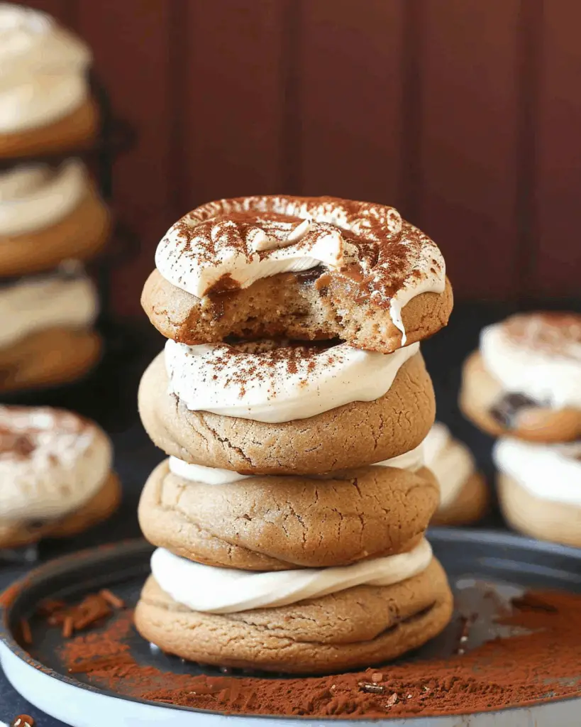 Healthy Tiramisu Cookies