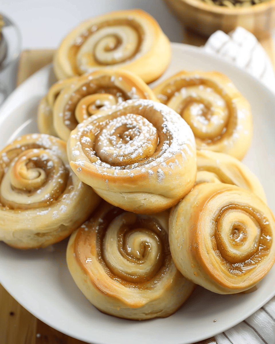 Homemade Cardamom Honey Buns