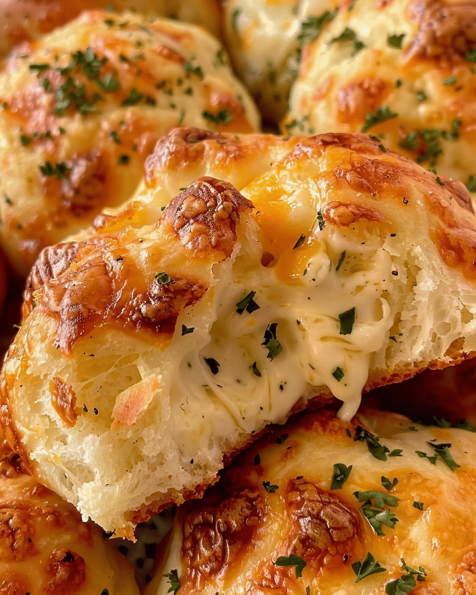 Homemade Garlic Butter Cheese Bombs