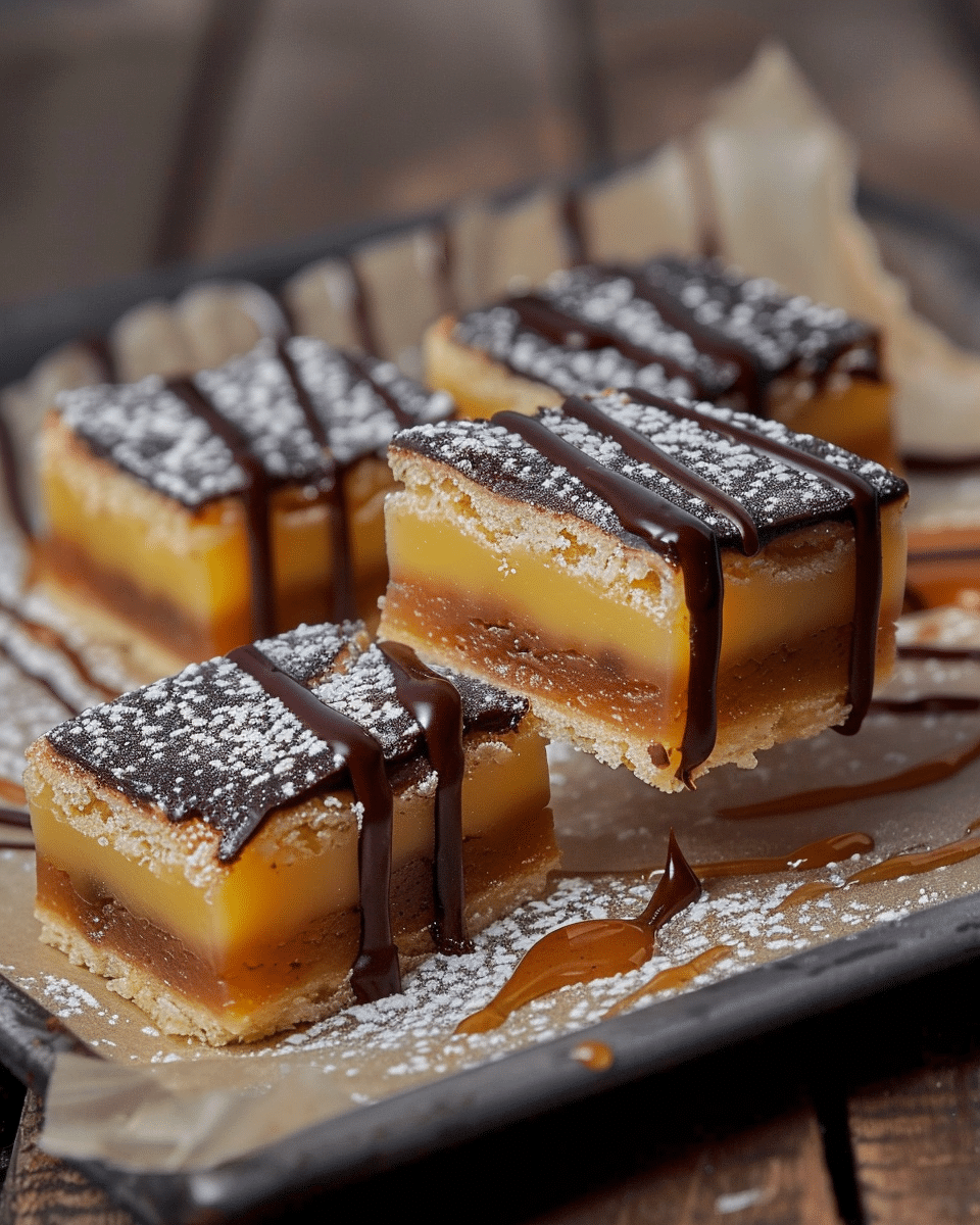 Homemade Milky Way Bars