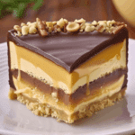 Homemade No-Bake Twix Cheesecake