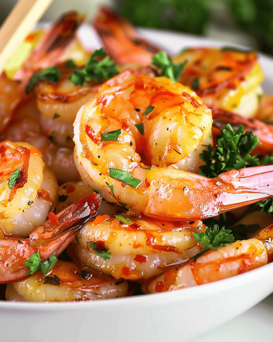 Honey Sriracha Shrimp Meal Prep