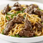 Honey & Sesame Beef Noodles
