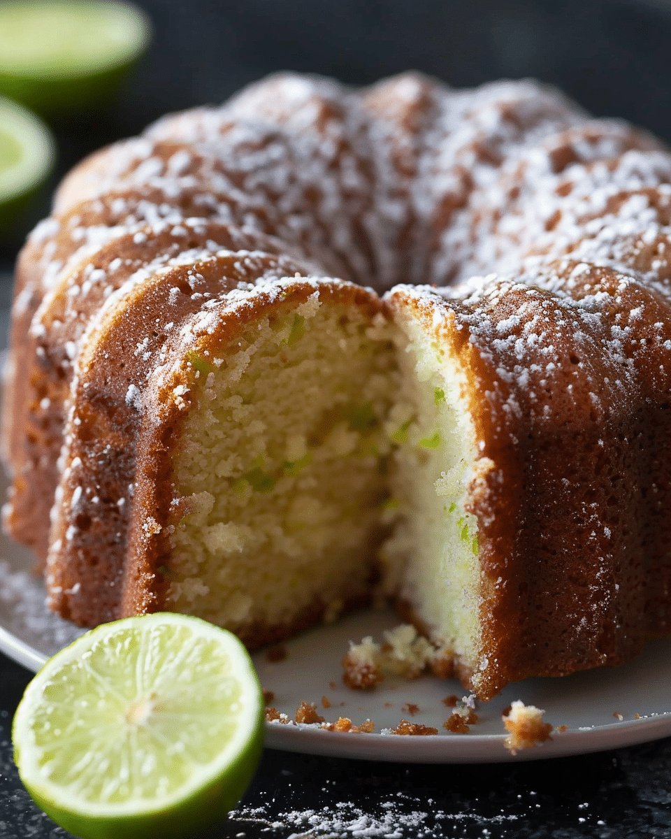 Key Lime Pound Cake
